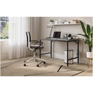 Safco Simple Gray Metal Work Desk