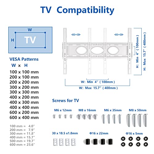 Rolling Floor TV Stand with Swivel Mount for 40-75 Inch Flat Screen/Curved TVs, 3-Shelf Heavy Duty Portable Mobile TV Cart with Wheels, Universal Tall TV Mount Trolley for Home and Office, White