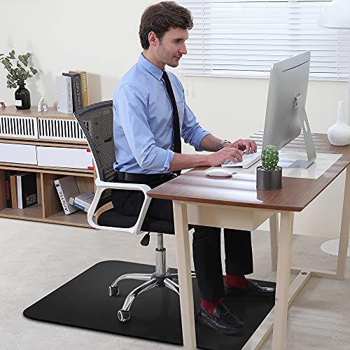 Chair Mat for Carpet, Tough and 1/5" Thick Office Chair Mat, 35" x 45" Anti-Slip Chair Mats for Carpeted or Hard Floors