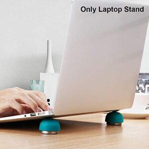 CALIDAKA Laptop Cooling Stand, Ergonomic Laptop Stand Small Invisible Cooler Ball Portable Magnetic Foot Heat for Notebook Computer Laptop