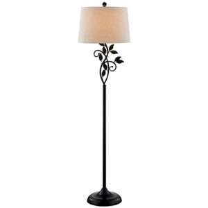 maxax traditional floor lamp, reading standing lamp for living room bedroom – 59 inch