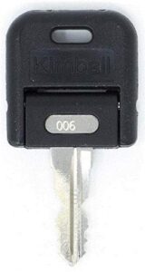 kimball office 006 [double sided] replacement keys: 2 keys