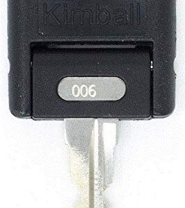 Kimball Office 006 [Double Sided] Replacement Keys: 2 Keys