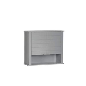 riverridge gray madison two-door wall cabinet, size
