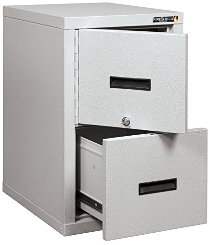 Fire Resistant File Cabinet - Light weight, fire rated, One file drawer & safe