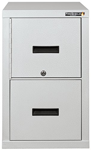 Fire Resistant File Cabinet - Light weight, fire rated, One file drawer & safe