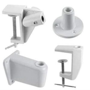 Pro Magnify - Magnifier Lamp Permanant Side Mount - Work Light Mounting Bracket / Clamp for Desk Magnifying Light