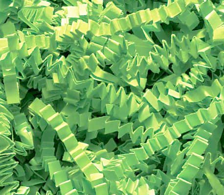 1/2 LB Crinkle Cut Paper Shred - Lime