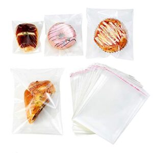 400 Pack 3" x 4" Thick Clear Resealable Cello Self Seal Bags Packaging Jewelry Bead Ring Necklace Gifts Cellophane Poly Bags