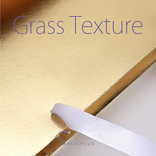 MALICPLUS 12 Extra Large Gift Bags 16x6x12 Inches, Luxury Large Gift Bags with Handles for All Occasions (Gold with Grass Texture)