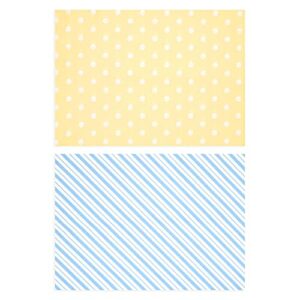 Decorative Tissue Paper for Gift Wrapping, 6 Printed Patterns (14x20 in, 120 Sheets)