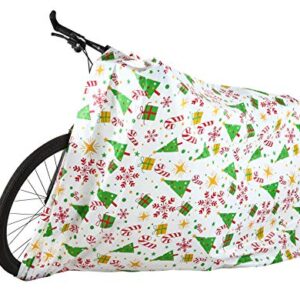 JOYIN 2 PCs Jumbo Christmas Gift Bags 60” x 72” with Gift Tags for Heavy Duty Large Gifts Bags, Holiday Presents Bicycle, Christmas Season Gift Decorations, Holiday Gift Giving.
