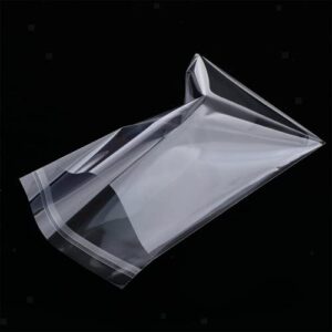 Vikeivty 240pcs 3 * 5 Inch Clear Plastic Bags for Packaging, Cellophane Resealable Bags Self Adhesive for Packaging Products