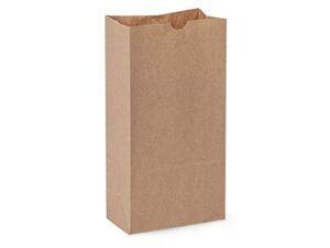 perfect stix 12lb brown paper lunch bags 13 x 7 x 4.5 – pack of 50ct