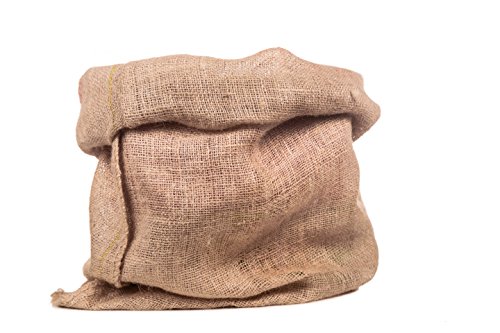 Sandbaggy Small Burlap Bag Wholesale Bulk - Size: 12" x 19" - Sandbags - Sand Bag - 100% Biodegradable - Gift Wedding Bags - Gift Craft Bags (3 Bags)