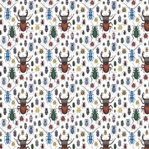 Stesha Party Insect Gift Wrap, Bug Birthday Present Wrapping Paper - 30 x 20 Inch (3 Sheets)