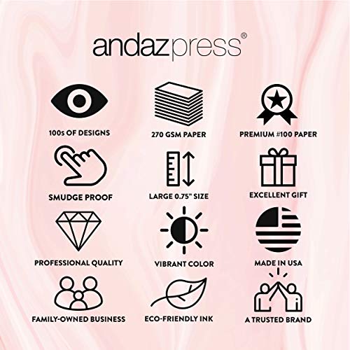 Andaz Press Gold Glitter Print Chocolate Drop Labels Stickers, Thanks for Coming! Polka Dots, Blush Pink, 216-Pack, Not Real Glitter, for Kisses Party Favors