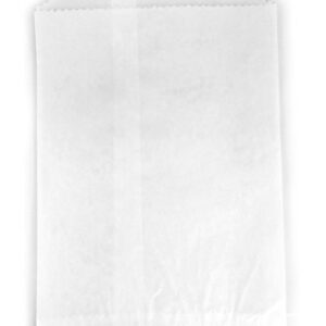 - 100 - Flat Glassine Wax Paper Bags - 5 1/2" x 7 3/4" or 5.5" x 7.75" - Includes JenStampz Top 10 - Large