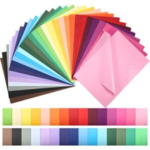 Encham 300pcs Tissue Paper Bulk for Gifts Wrapping Bags in 30 Colored, Art Decorative (8~'~'x11.5~'~') Crafts Pack Flowers Party Decorations Christmas Birthday Festivals, (K3010)