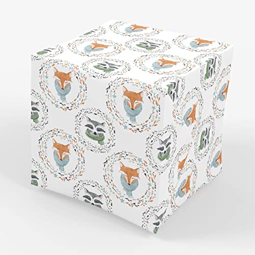 Stesha Party Woodland Wrapping Paper Baby Shower Birthday Gift Wrap - 30 x 20 Inch (3 Sheets)