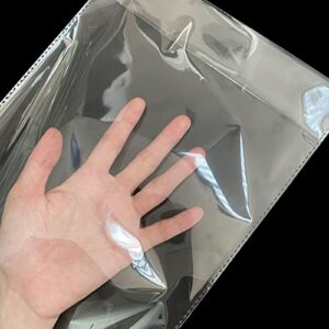 6"x 9" Flat Bottom Bags, Bottom Gusset Bags, 6x9 Cello Bags, Cellophane Treat Goodie Bags for Small Party Favor Packaging, Small Christmas Gift Wrapping Bags - 100 Pcs