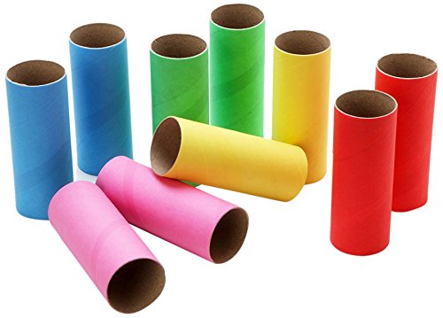 Colored Paper Rolls - Assorted Colors - 24 Pieces