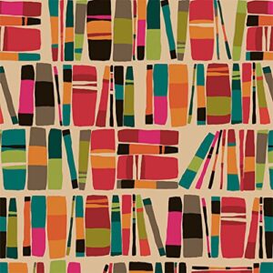 bookworm library gift wrap flat sheet – 24″ x 6′