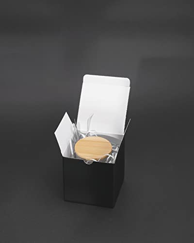 JTRF Small Gift Boxes with Lids – 10-Pack Recyclable Cardboard Boxes for Gifts, Invitations, Organization Sturdy Kraft Boxes – Gift Boxes Bulk Pack (4 x 4 x 4, Black)