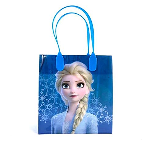 Four-seasonstore Frozen 2 - Elsa, Anna & Olaf Premium Quality Party Favor Goodie Small Gift Bags Color 12pcs ?