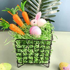 Wittocs Easter Grass Recyclable Shred Paper Super Large Pack Easter Gift Basket Filler Easter Party Decoration Wrapping Basket Filling