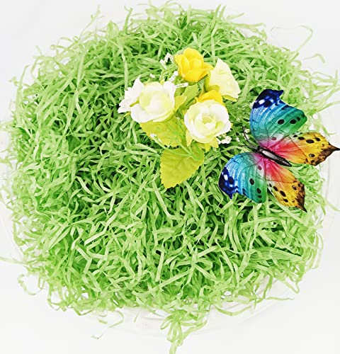 Wittocs Easter Grass Recyclable Shred Paper Super Large Pack Easter Gift Basket Filler Easter Party Decoration Wrapping Basket Filling