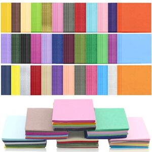 jyongmer 3600 sheets 3 inch tissue paper squares, colored art tissue paper bulk 36 assorted colors rainbow tissue paper for arts craft diy scrapbooking, scrunch art, birthday party festival tissue