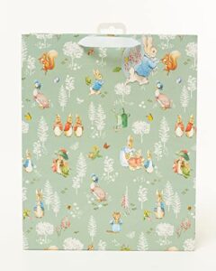 uk greetings peter rabbit large gift bag – large gift bag – gift bag for her – gift bag – gift wrap – gift wrapping – birthday gift bag – celebration gift bag multi