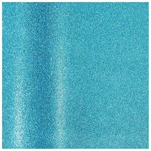 JAM Paper Gift Wrap - Glitter Wrapping Paper - 25 Sq Ft - Aqua Blue Glitter - Roll Sold Individually