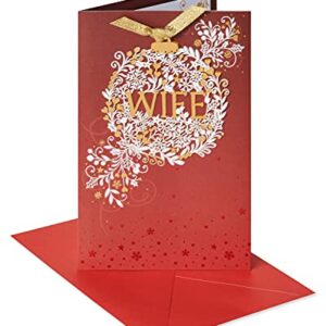 American Greetings Christmas Card for Wife (Grateful for Our Life Together)