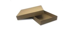 brown cardboard kraft apparel decorative gift boxes with lids for clothing and gifts, 11×8.5×1.75 (5 pack) | magicwater supply