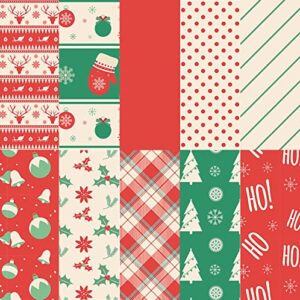 150 sheets christmas tissue paper, assorted holiday wrapping paper for gift boxes wrapping and christmas party decorations, 20″ x 20″