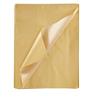 Gold Tissue Paper for Gift Wrapping Bags and Birthday Party (60 Sheets, 20 x 26 in)