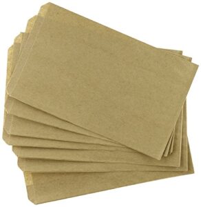 200 pcs 5″ x 7″ brown kraft paper bags for candy, cookies, doughnut, crafts, party favors, sandwich, jewelry, merchandise, gift bags