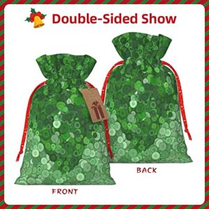 drawstrings christmas gift bags button-love-heart presents wrapping bags xmas gift wrapping sacks pouches medium