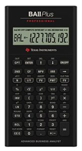 ba ii plus™ professional financial calculator