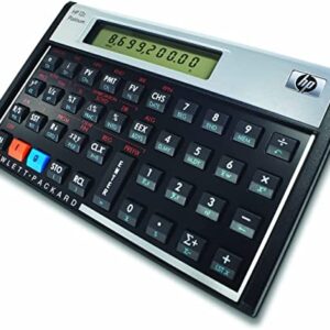 HP 12c Platinum Financial Calculator, 10-Digit LCD