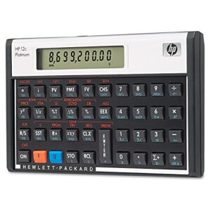 HP F2231AA 12c Platinum Financial Calculator, 10-Digit LCD