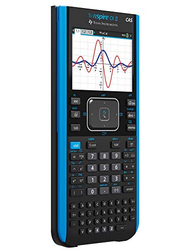 Texas Instruments TI-Nspire CX II CAS Color Graphing Calculator with Student Software (PC/Mac)