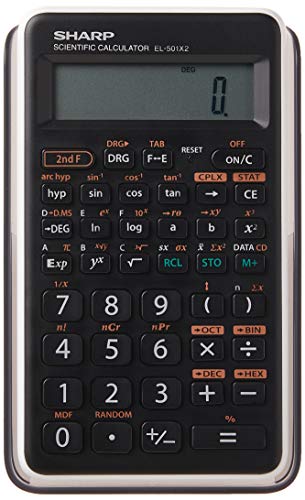 Sharp EL501X2BWH Engineering/Scientific Calculator