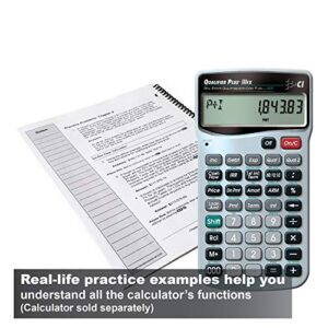 Calculated Industries 2128 Qualifier Plus Training Program Workbook for Qualifier Plus IIIx and IIIfx Real Estate Finance Calculators | 3 Modules: Basic, Comprehensive, Intro to Commercial Investment