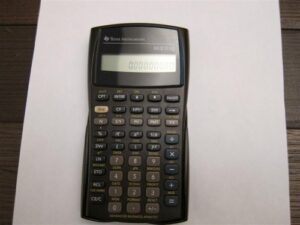 texas instrument texas ti-ba ii plus – advanced financial calc (office machine / calculators)