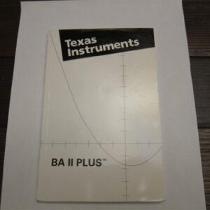 Texas Instrument Texas Ti-Ba Ii Plus - Advanced Financial Calc (Office Machine / Calculators)