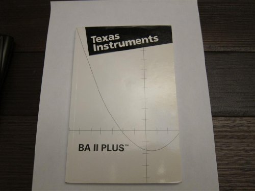 Texas Instrument Texas Ti-Ba Ii Plus - Advanced Financial Calc (Office Machine / Calculators)