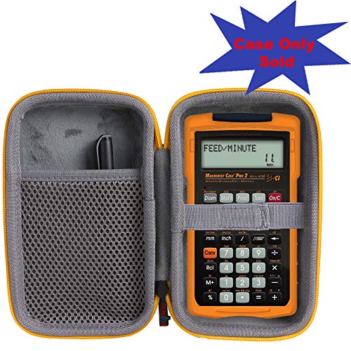 Khanka Hard Carrying Bag Replacement for Calculated Industries 4088 Machinist Calc Pro 2 Advanced Machining Calculator